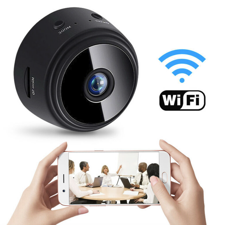 Câmera de Segurança Doméstica A9 Mini WiFi - FRETE GRÁTIS