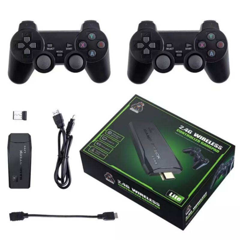 Game Stick Retrô Original 4K Ultra HD 10.000 Jogos