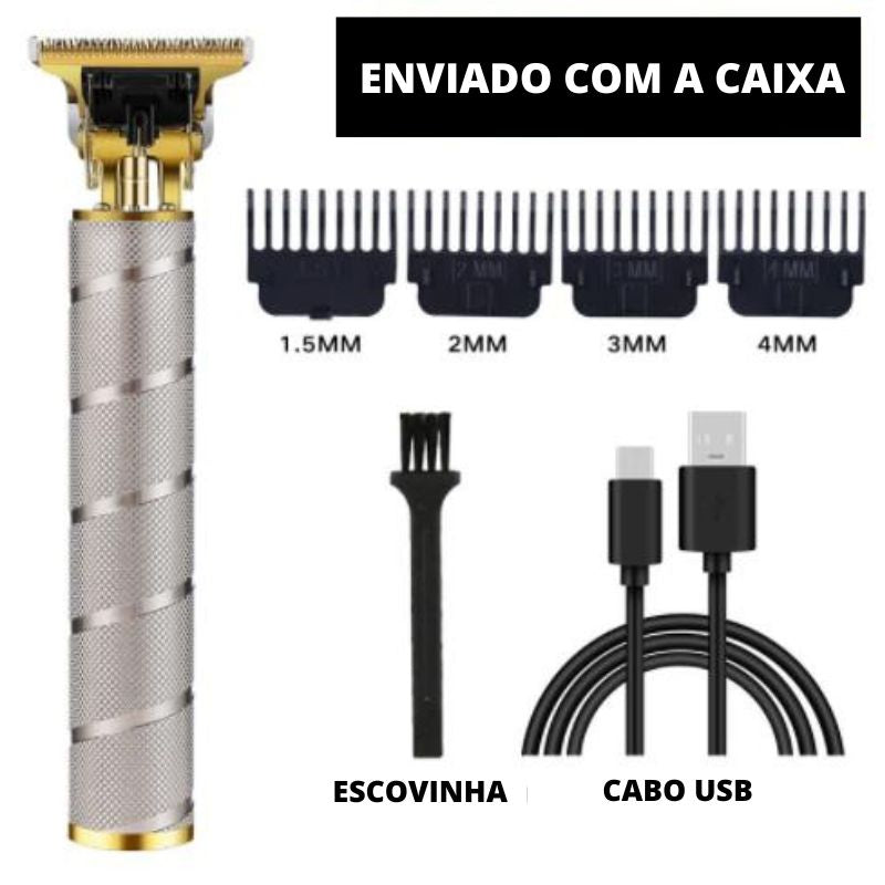 Máquina de cortar cabelo e barba F9 Hair Pro®