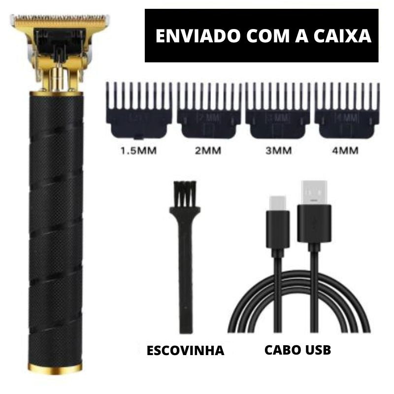 Máquina de cortar cabelo e barba F9 Hair Pro®